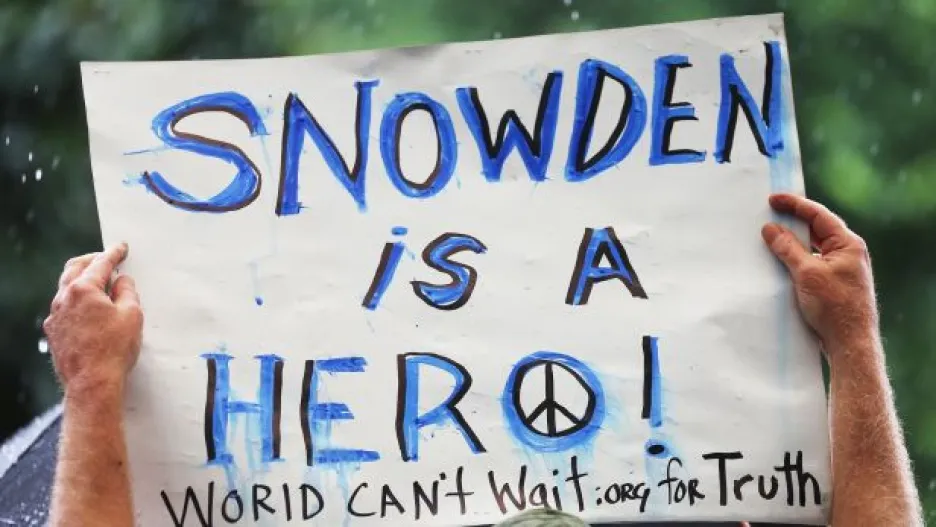 Video Řezníček: Snowden trvá na správnosti svého činu