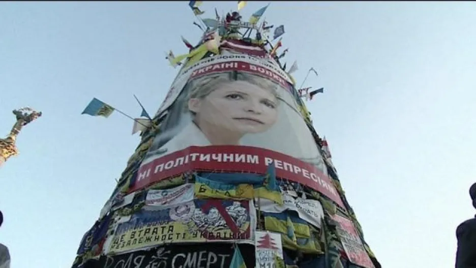 Video Ukrajinská opozice svolává další velkou protivládní demonstraci