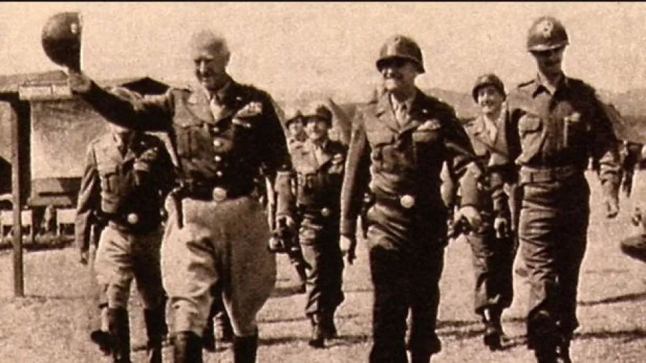 Video V USA oživili pochod Pattonovy armády