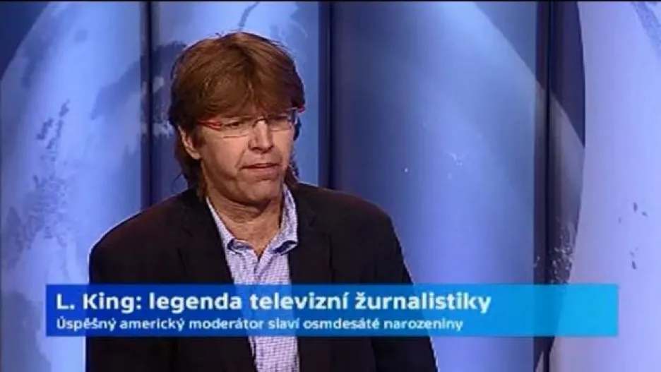 Video Publicista Miloš Čermák o legendě žurnalistiky Larrym Kingovi