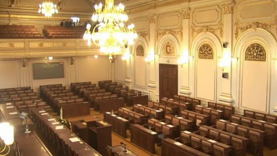 Video Hlasování o rozpuštění Poslanecké sněmovny
