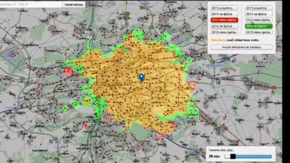 Video Nová mapa pražské MHD
