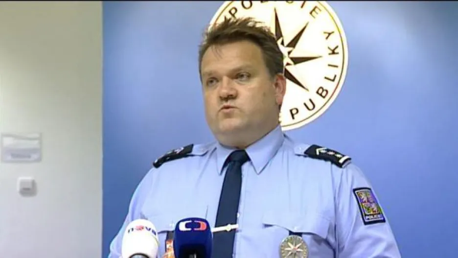 Video Brífink policejního ředitele Leoše Tržila