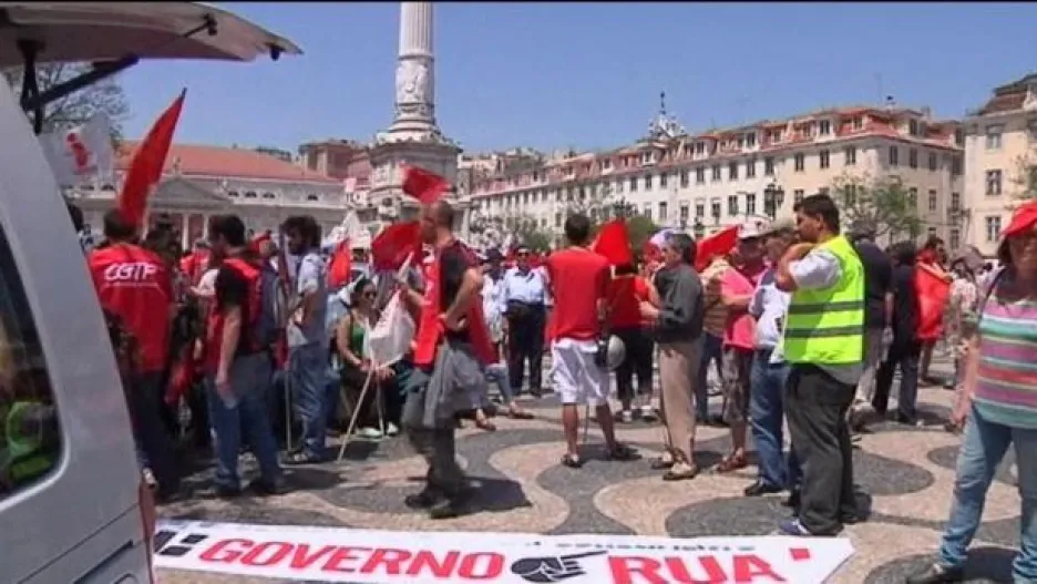 Video Portugalsko znovu ochromila stávka