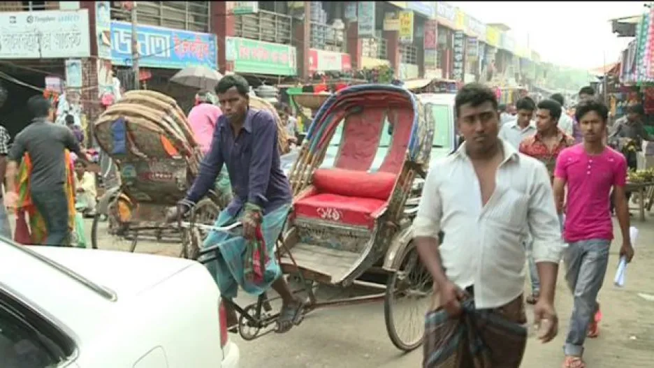 Video České firmy hledají štěstí v Bangladéši