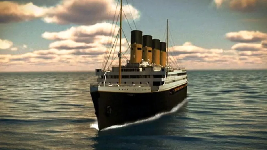 Video Roku 1912 pohltily Titanik vody severního Atlantiku