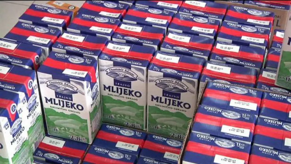 Video Balkán straší toxické mléko