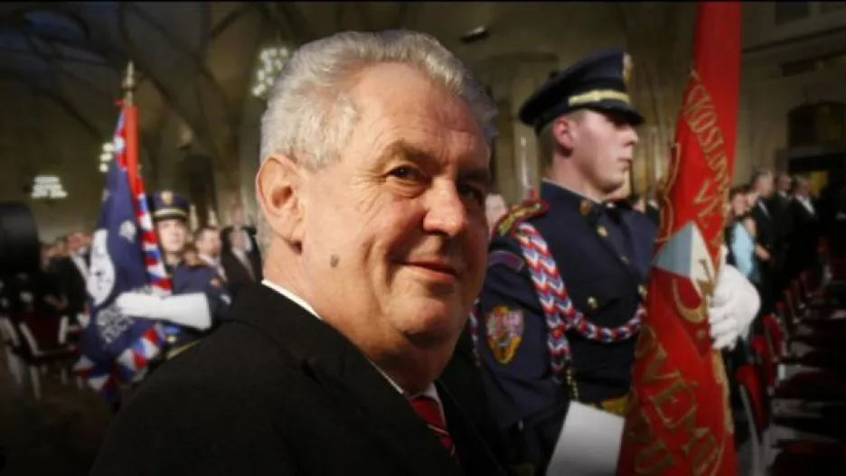 Video VIP oslava pro Miloše Zemana