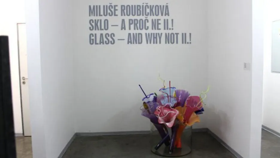 Video Muzeum Kampa uspořádalo výstavu významným českým sklářům