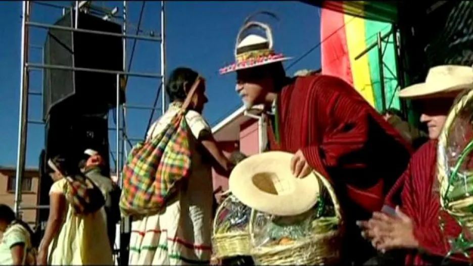 Video Bolivijská ekonomika roste