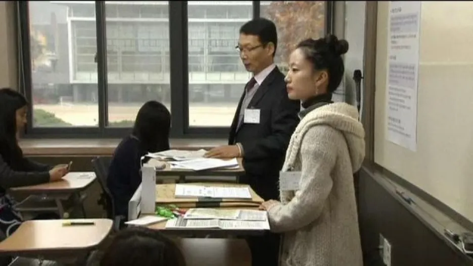 Video Přijímačky v Jižní Koreji jsou jednou za rok