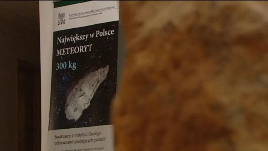 Video Největší meteorit ve východní Evropě