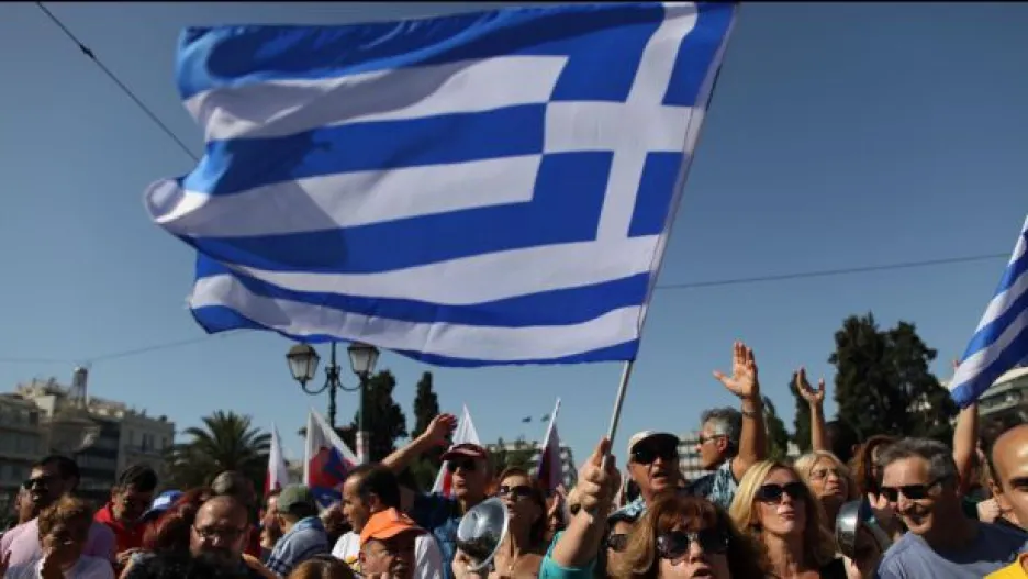 Video Řekové opět protestují