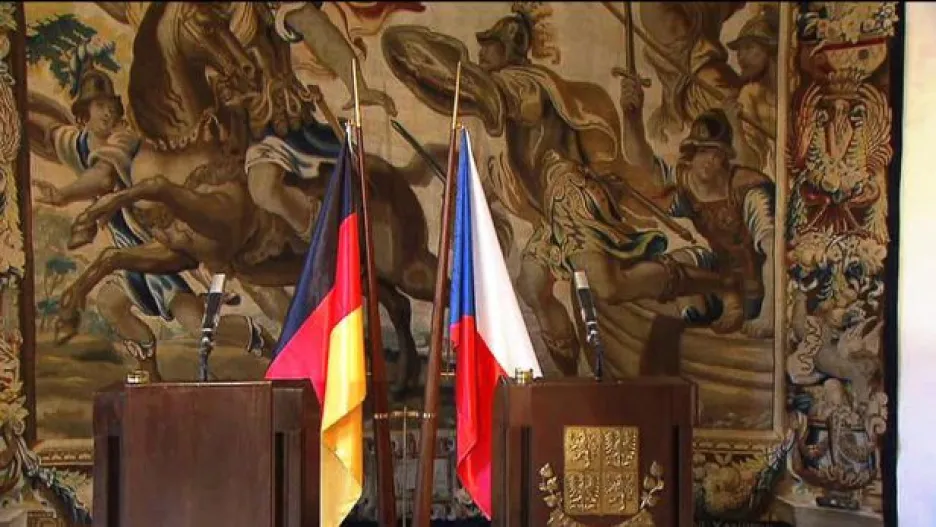 Video Brífink po setkání prezidentů Václava Klause a Joachima Gaucka