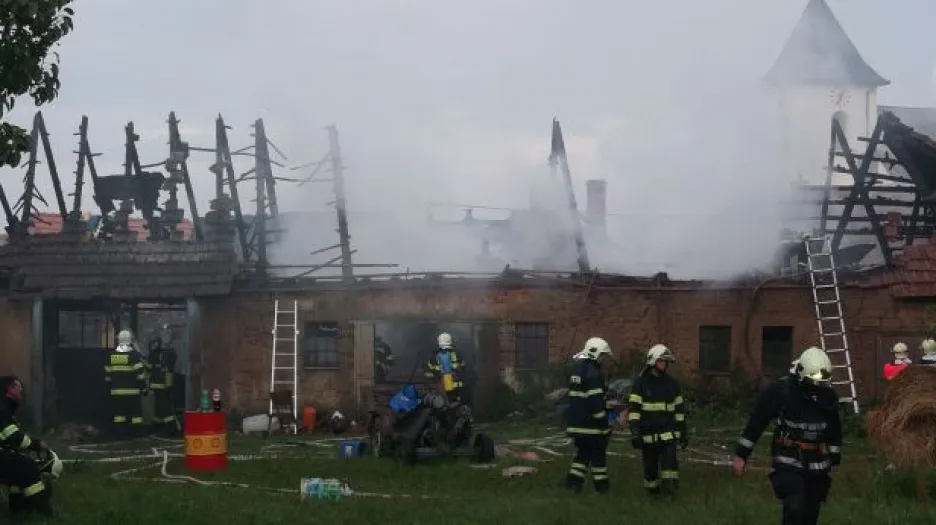 Video NO COMMENT: Požár v Benešově