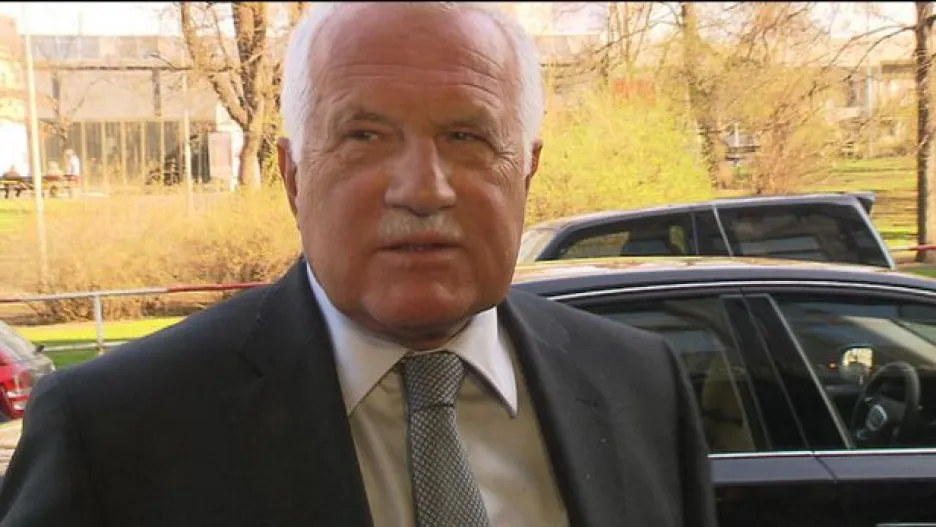 Video Vyjádření Václava Klause k odposlechům Béma a Janouška