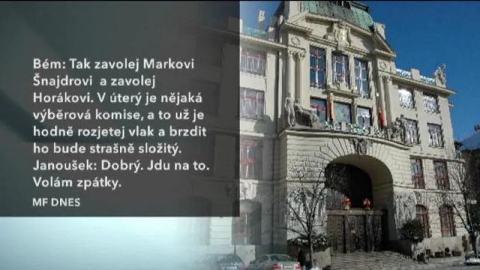Video Bém s Janouškem domlouvali, kdo povede VZP Praha