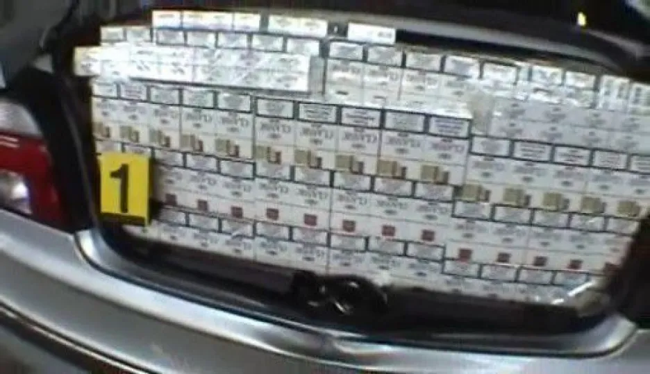 Video Záběry ze zásahu celníků proti pašerákům cigaret