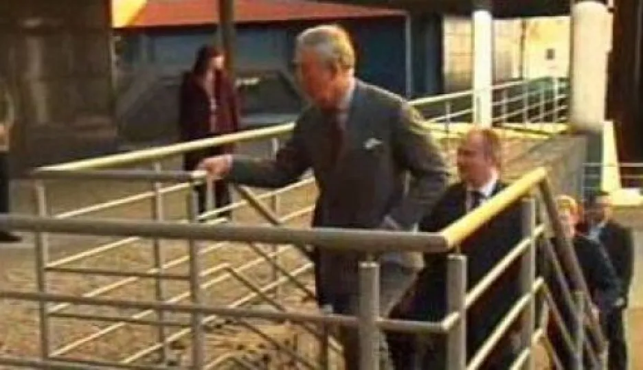 Video Princ Charles dorazil do Brna
