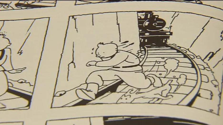 Video Tintinova dobrodužství tématem Událostí, komentářů