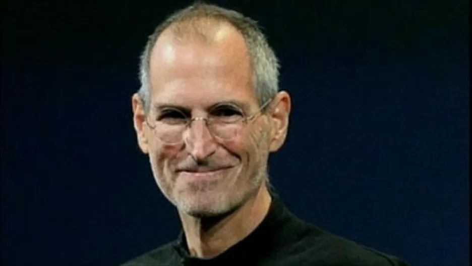 Video Polední události ke smrti Steva Jobse