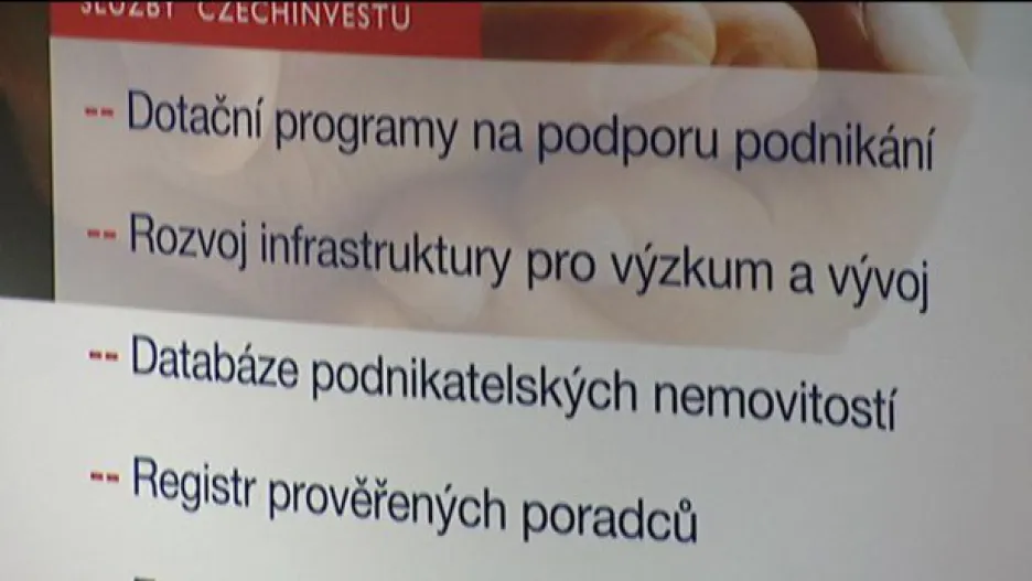 Video CzechInvest chce zřídit "business ombudsmana"