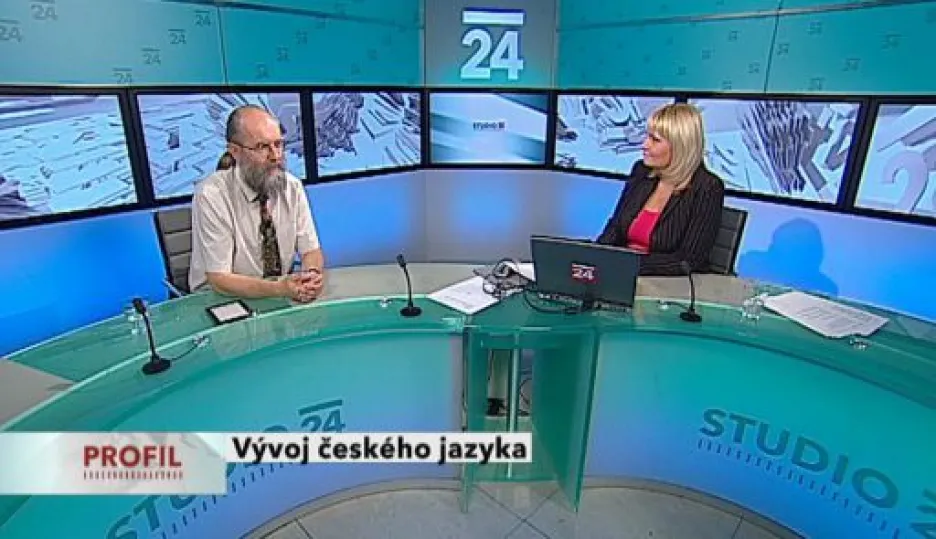 Video Karel Oliva ve Studiu ČT24