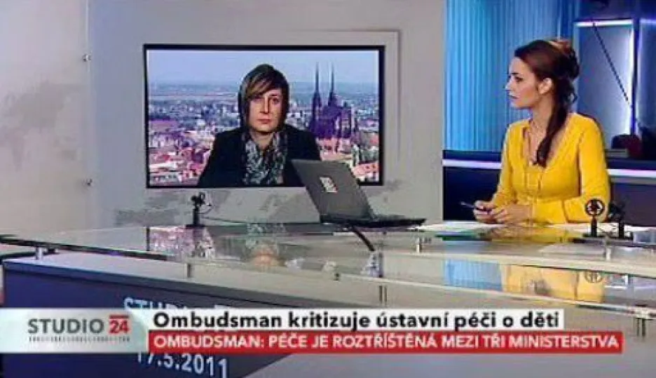 Video Studio ČT24 ke kritice ombudsmana