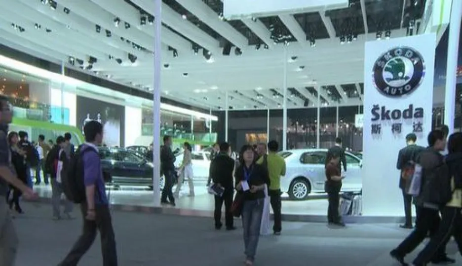 Video Startuje autosalon v Šanghaji