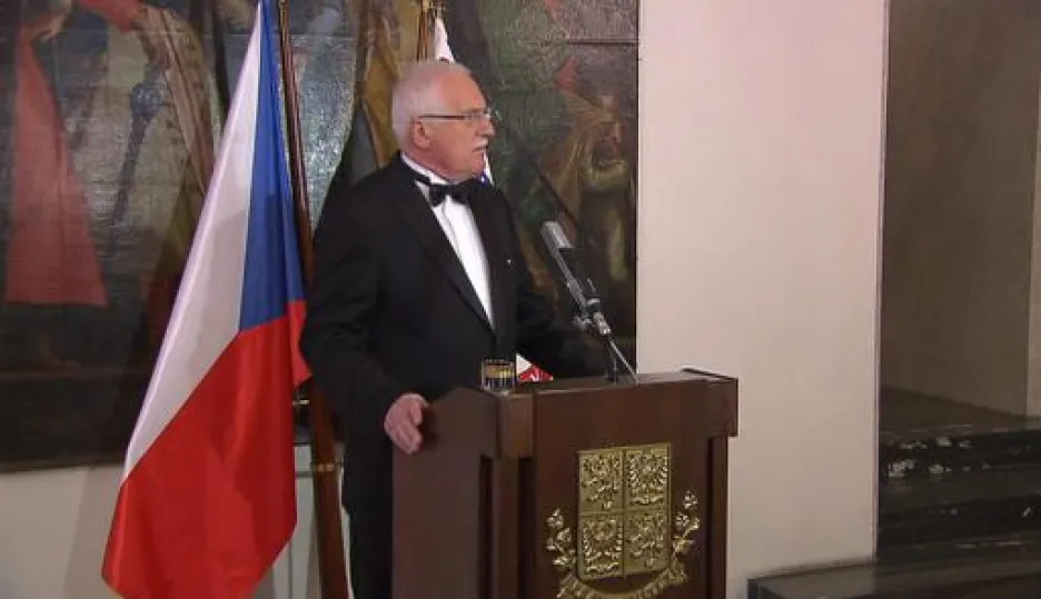 Video Brífink Václava Klause