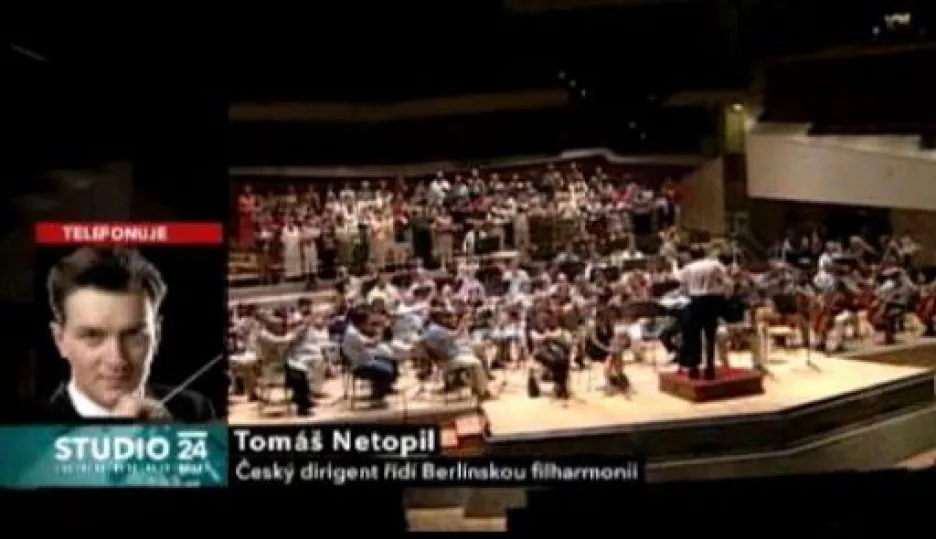 Video Z Berlína telefonuje Tomáš Netopil
