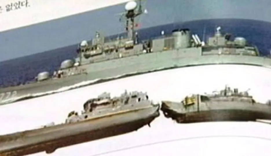 Video Zpráva osvětluje příčiny potopení jihokorejské lodi