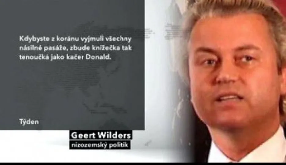 Video Chert Wilders stane před soudem