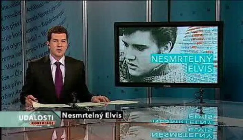 Video Události, komentáře o Elvisu Presleym