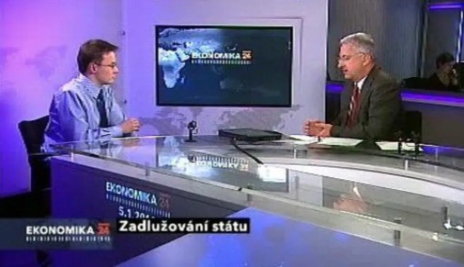 Video Ekonomika ČT24: Zadlužování státu