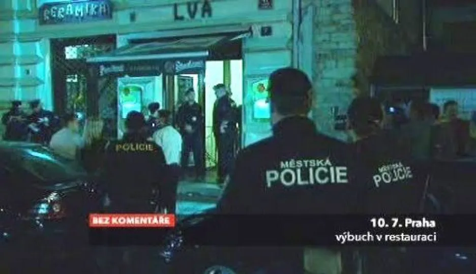 Video Bez komentáře: Výbuch v restauraci zranil čtyři lidi