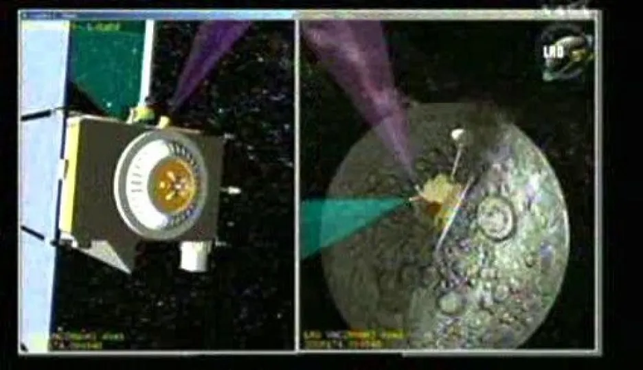 Video Vědci vypustili k Měsíci dvě sondy
