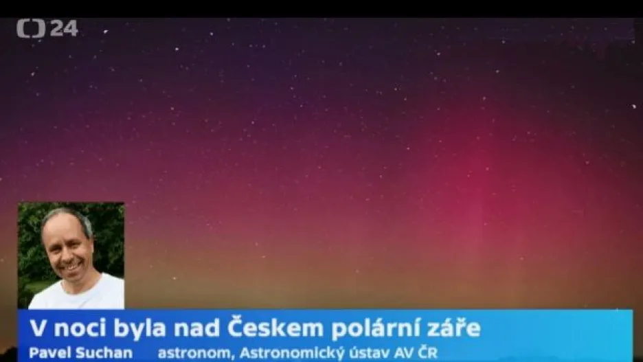Video Pavel Suchan: Běžně k vidění tu polární záře není