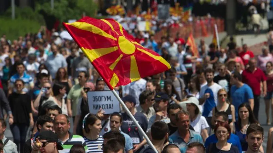 Video Nepokoje v Makedonii tématem Horizontu ČT24