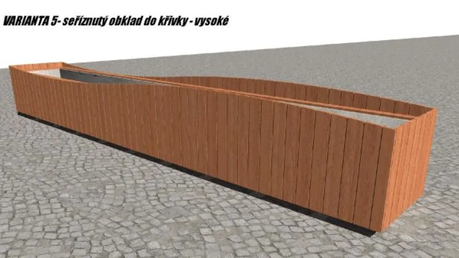Video Smíchovské truhlíky budou obložené dřevem