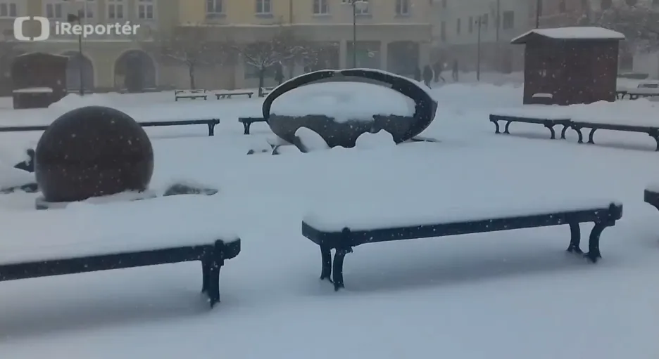 Video Zimní počasí v Bruntále