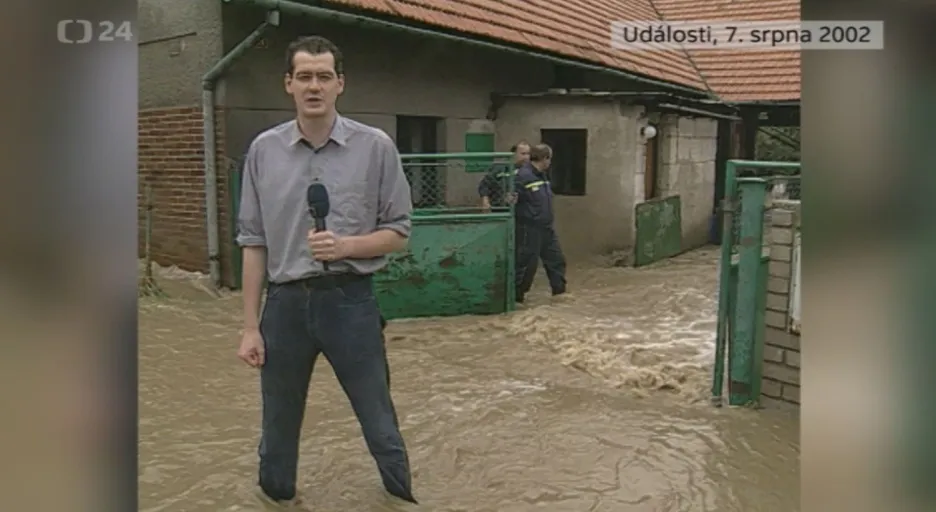 Video Povodně 7. srpna 2002: Události