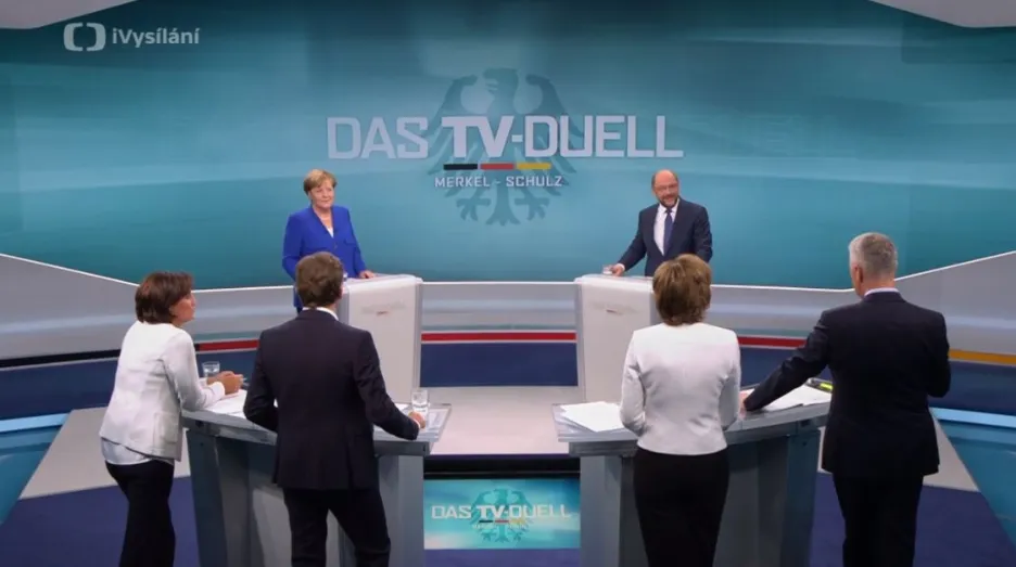 Video Předvolební debata v Německu