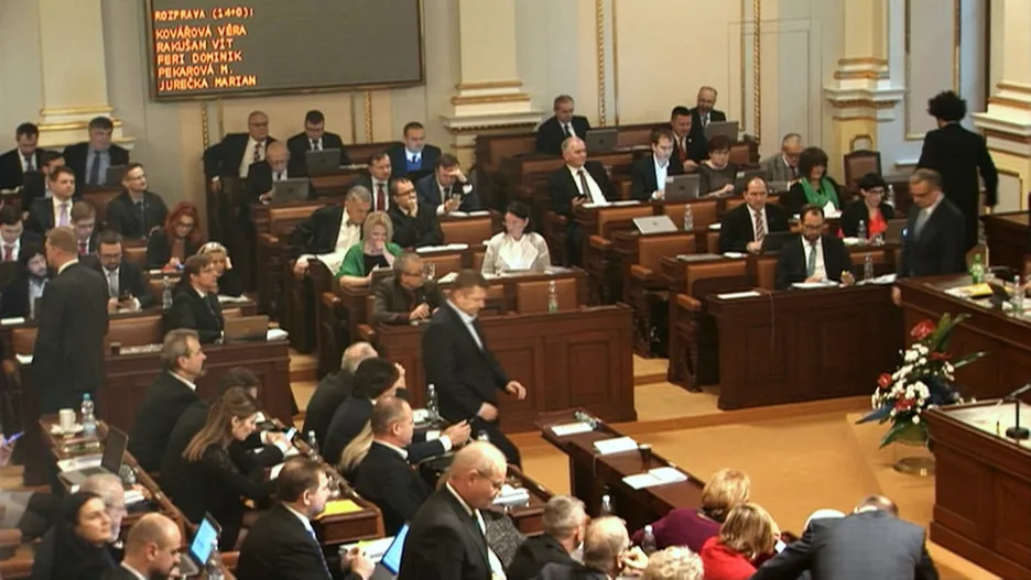 Video Jednání poslanecké sněmovny 