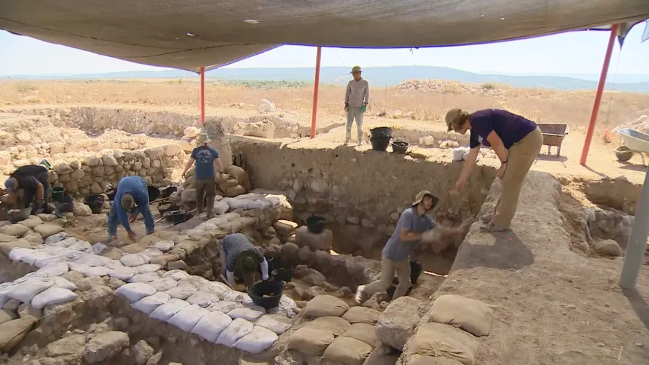 Video Události: Čeští odborníci na vykopávkách v Izraeli