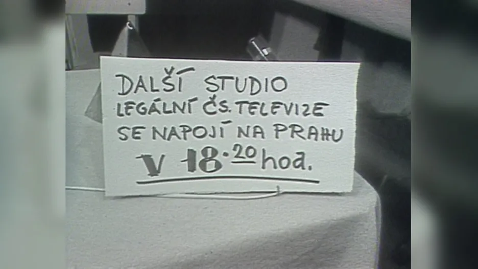 Video Československá televize 1968: jak se vysílalo za okupace