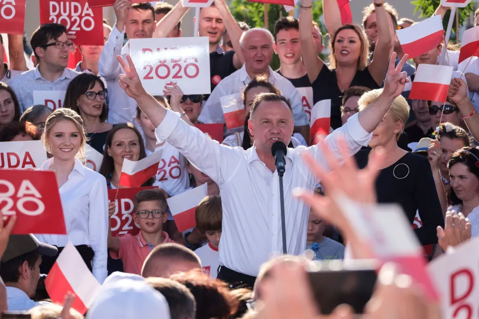 Video Události ČT: Duda vyhrál polské prezidentské volby
