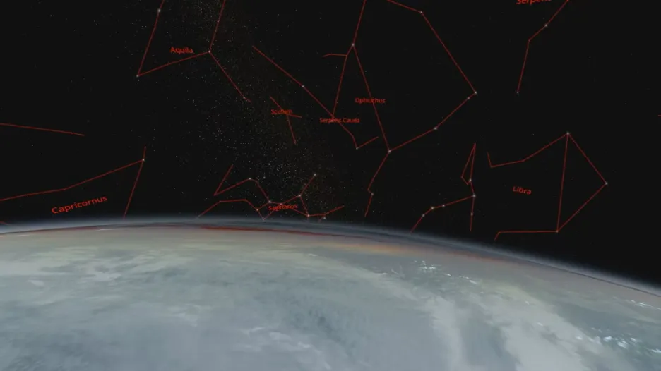 Video 3D mapa vesmíru 
