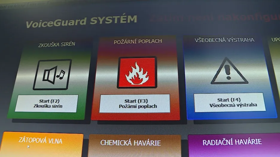 Video Nově spuštěný varovný a informační systém v Olomouci je podle radnice nejmodernější v Česku