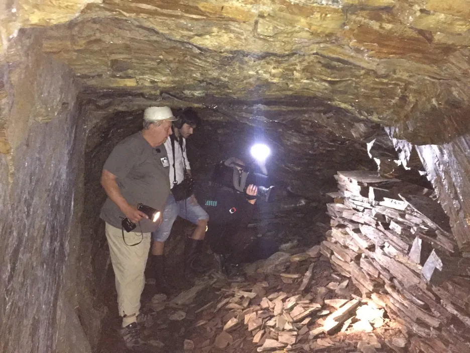 Video Turistům otevřou břidlicový důl